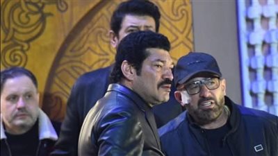 حضور فني لافت في عزاء والدة باسم سمرة .. (صور)