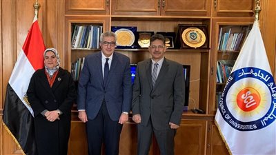 رئيس رابطة العلماء المصريين بأمريكا يلتقي أمين المجلس الأعلى للجامعات 