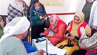 قافلة سكانية بعزبة طاهر مرزوق ب الدلنجات تقدم خدمات طبية وتوعوية للأهالي