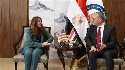 وزير البترول والثروة المعدنية يلتقي سفيرة الولايات المتحدة الأمريكية بالقاهرة 