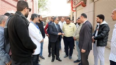 محافظ الشرقية يتفقد مستشفى الرمد الجديد والزقازيق العام لمتابعة الخدمات الصحية