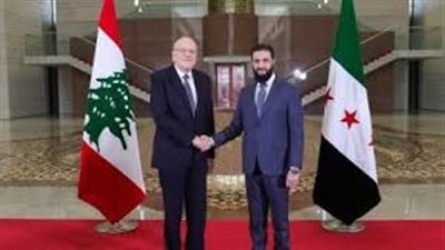 الرئيس اللبناني يلتقي نظيره السوري في القاهرة