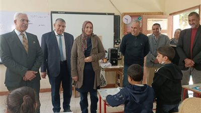 جولات وكيل وزارة التربيه والتعليم لمحافظه الاسماعيليه لمدارس الإدارات التعليميه بالمحافظه