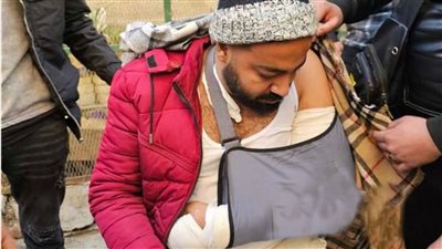 ذراعه مهدد بالبتر.. تقرير طبي صادم لنجل ضحية 