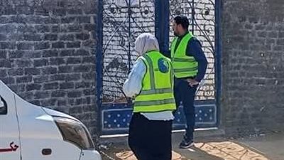 مياه الشرقية تُعاين حالات 50 أسرة مستحقة لتوصيل المياه ببلبيس