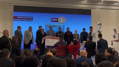 فريق هندسة حلوان يفوز بالمركز الأول في مسابقة Port Said Engineering Day