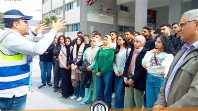 طلاب هندسة حلوان الأهلية في زيارة علمية لمصنع النصر للسيارات