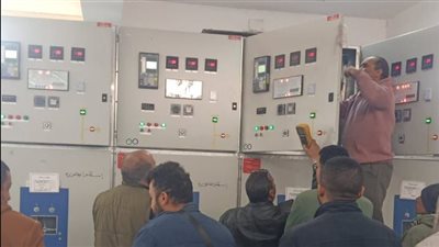  تدعيم محطة محولات كهرباء شرق النيل لتغذية 3 مناطق ببنى سويف الجديدة