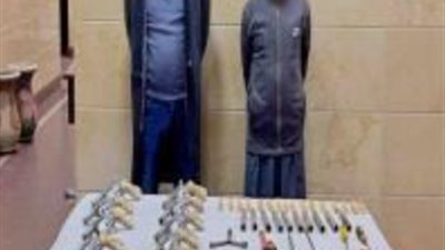 سقوط عنصرين إجراميين متهمين بتصنيع الأسلحة النارية بالبحيرة 