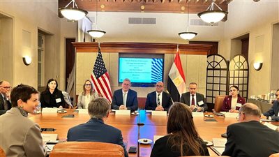 وزير البترول والثروة المعدنية يشارك في مائدة حوار بالغرفة التجارة الأمريكية بواشنطن