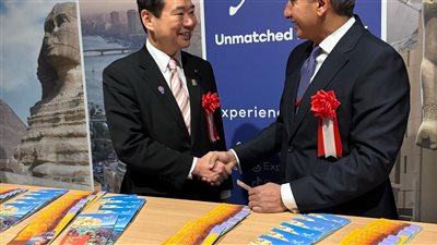 وزير السياحة والآثار وعمدة طوكيو يفتتحان رسمياً معرض رمسيس وذهب الفراعنة