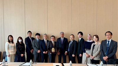 وزير السياحة يجتمع مع رئيس اتحاد شركات السياحة اليابانية وكبري شركات السياحة العاملة بالسوق الياباني