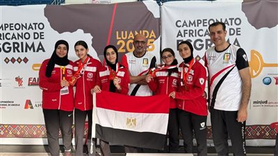وزير الرياضة يهنئ منتخب مصر للسلاح بتصدر بطولة أفريقيا بـ39 ميدالية
