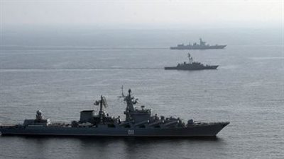 مناورات بحرية مشتركة بين الصين و روسيا وإيران في المحيط الهندي  