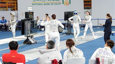 اليوم.. ختام كأس العالم لسلاح الشيش بالعاصمة الإدارية الجديدة