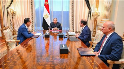 السيسي يوجه بمواصلة الجهود للحد من التضخم 