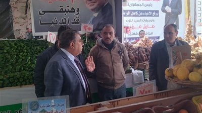 محافظ الدقهلية يتفقد منافذ بيع السلع ويشيد بجودة المعروضات