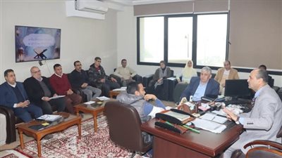 السكرتيرالعام المساعد يناقش لمناقشة الإجراءات المطلوبة لتسريع وتيرة العمل بمشروع كوبري الشاملة على الإبراهيمية