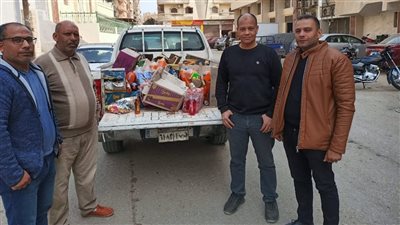 ضبط سلع غذائية فاسدة وتحرير محاضر ضد المخابز بالفيوم 