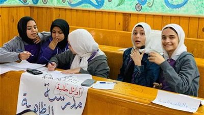 انطلاق مارثوان اوائل الطلبة بمدارس الاسكندرية 