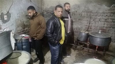 ضبط 5 طن بوظة محظور عرضها وبيعها بالعسيرات