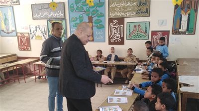 جولة مفاجئة على مدارس إدارة قنا التعليمية