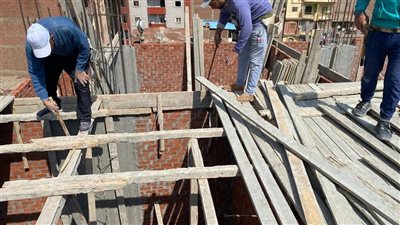 حملات لإزالة التعديات ومخالفات البناء في الغربية