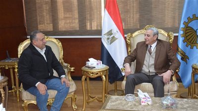 محافظ الغربية يستقبل رئيس شركة مياه الشرب  الجديد 