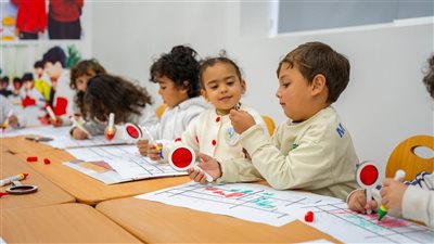 ورش إبداعية للأطفال بمركز سيجر بالمدرسة الألمانية الدولية