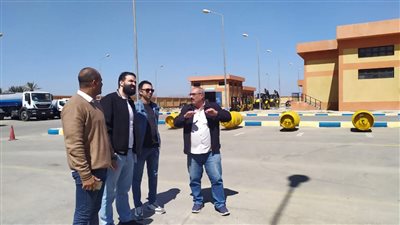مياة القناة : محطة مياه المستقبل بالاسماعيلية تستقبل وفد شركة مياه الشرب والصرف الصحى بالشرقية 