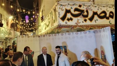 محافظ القاهرة ووزير الشباب يتفقدان آخر تحضيرات حفل إفطار 15 رمضان (فيديو)