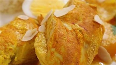 مختوم الدجاج على الطريقة الحجازية