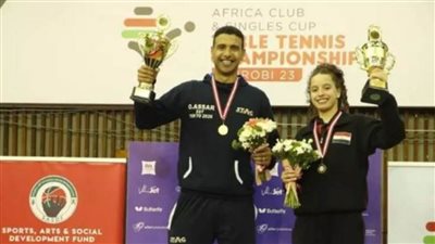 عمر عصر يتقدم في التصنيف العالمي لتنس الطاولة وهنا جودة تحافظ على المركز الرابع