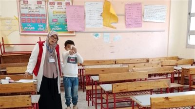 فحص 259 ألف طالب خلال 3 أيام بمبادرة «عيون أطفالنا.. مستقبلنا»