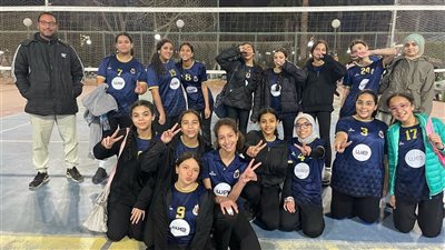 ناشئات صيد اكتوبر تفزن على التعاون فى بطولة منطقة الجيزة للكرة الطائرة