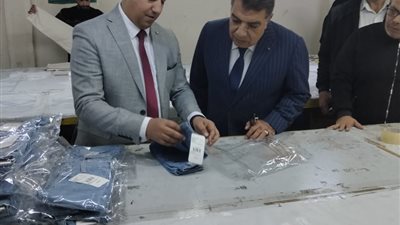 محافظ الدقهلية يتفقد المنطقة الصناعية بالعصافرة 