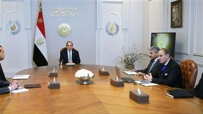 السيسى يبحث مع مدبولي الترتيبات الخاصة باحتفالية افتتاح المتحف المصري الكبير
