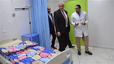 محافظ الغربية يفتتح المرحلة الثانية لقسم الأورام بطنطا
