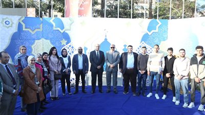 رئيس جامعة المنصورة يشهد حفل الإفطار السنوي لأسرة 