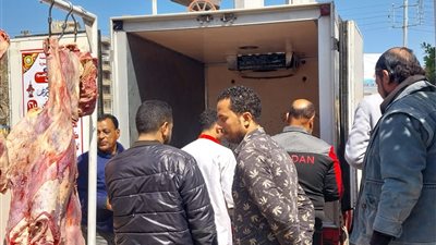 إنطلاق قافلة اللحوم المدعمة بمدينتي دكرنس وبني عبيد