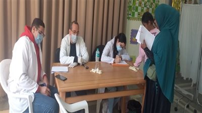 جامعة حلوان تطلق قافلة طبية متكاملة لخدمة أهالي السادس من أكتوبر