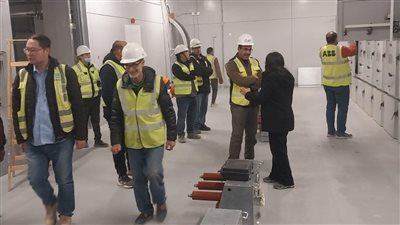  إطلاق التيار الكهربائي بآخر موزع بمنطقة الأعمال المركزية بالعاصمة الإدارية الجديدة