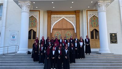 زيارة لطالبات التربية الوطنية بجامعة الأزهر إلى إدارة الشئون المعنوية للقوات المسلحة