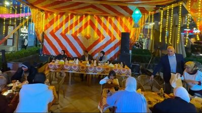 رئيس جامعة بورسعيد يشارك أسرة كلية التربية للطفولة المبكرة الإفطار الرمضانى 