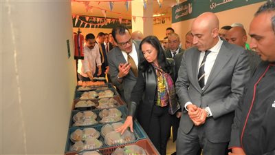 وزيرا التضامن الاجتماعي والتربية والتعليم يزوران مقر بنك الطعام المصري