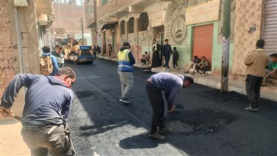 محافظ الجيزة: رصف وتطوير ورفع كفاءة 5 شوارع حيوية بقرى أطفيح