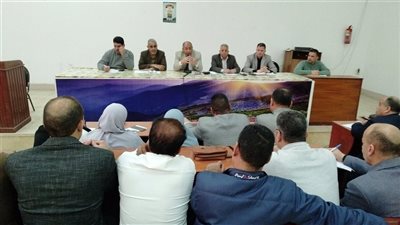 وكيل زراعة البحيرة يناقش مشاكل الفلاحين 