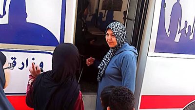 قافلة سكانية بقرية مؤسسة البستان لتحسين الخدمات الصحية والتوعوية