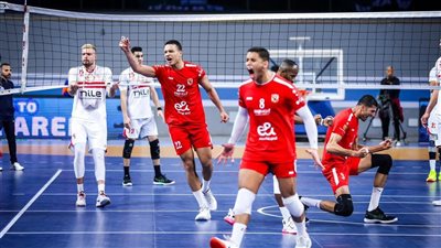 تفاصيل فوز طائرة الأهلي على الزمالك بأولى مواجهات نصف نهائي الدوري