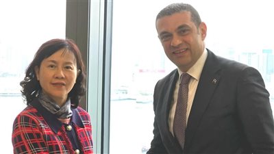 لقاء القنصل العام بوزيرة النقل واللوجستيات بحكومة هونج كونج